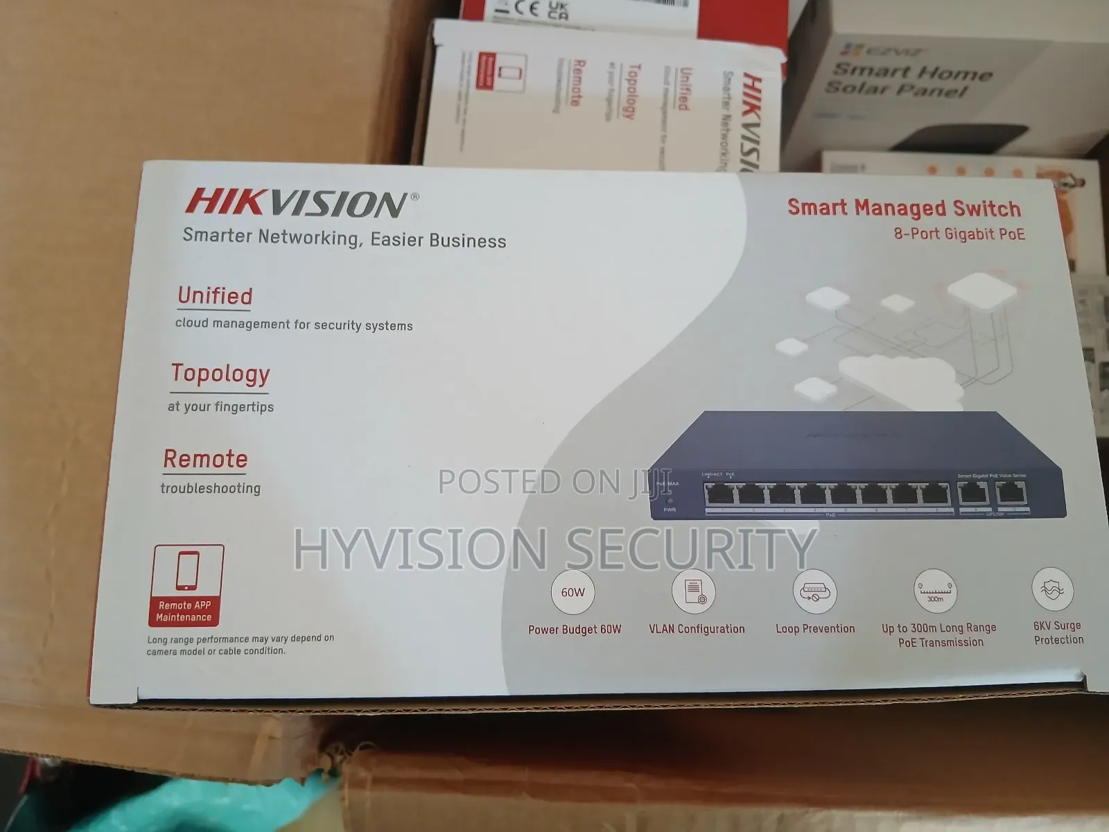 Hikvision 8port Gigabit Smart Managed Poe Swich