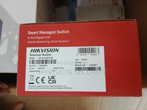 Hikvision 8port Gigabit Smart Managed Poe Swich