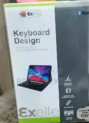 Photo - Exelle Bluetooth Keyboard Designed for Use With Tablets