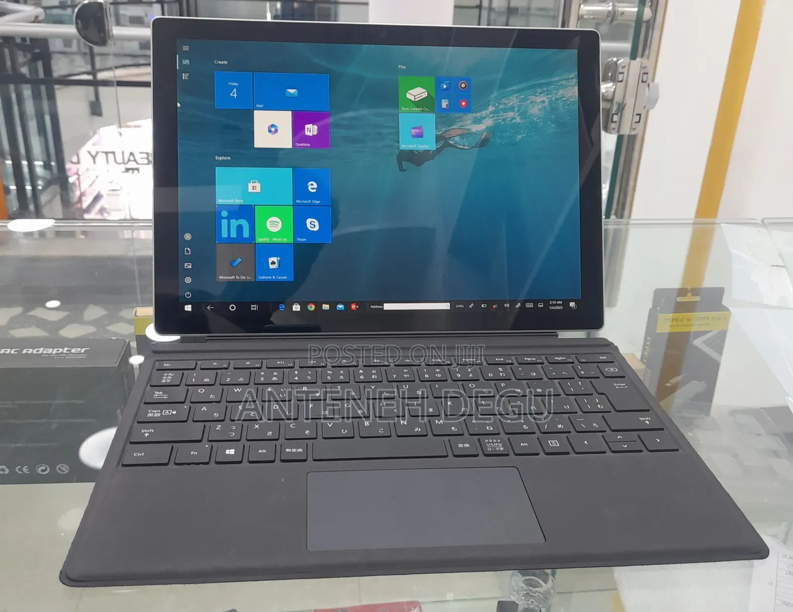 New Laptop Microsoft Surface Pro 8GB Intel Core I5 SSD 256GB