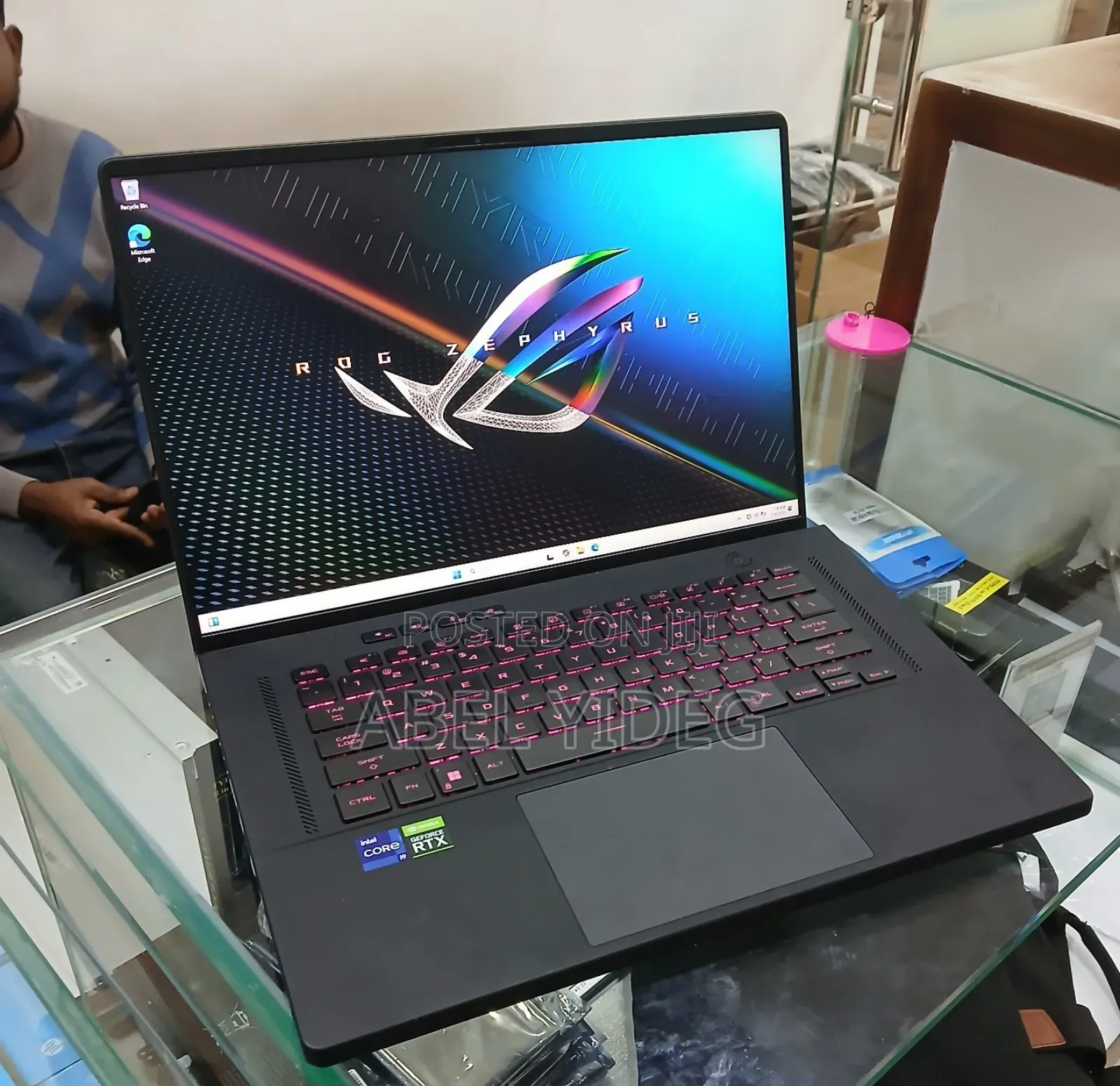 New Laptop Asus ROG Zephyrus G15 GA503QR 16GB Intel Core I9 SSD 1T