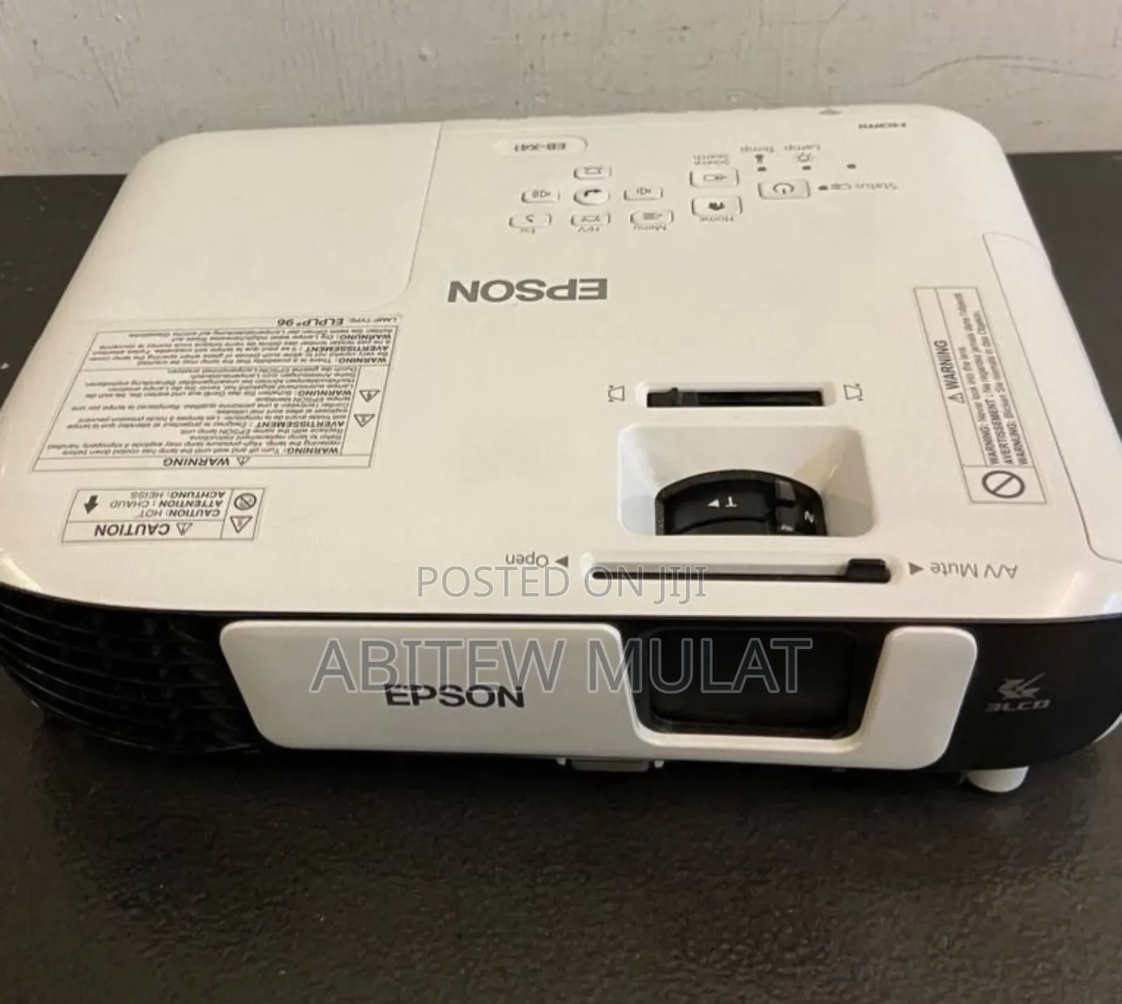 Epson Projector Model Name: Eb-X41 Hardware Interface