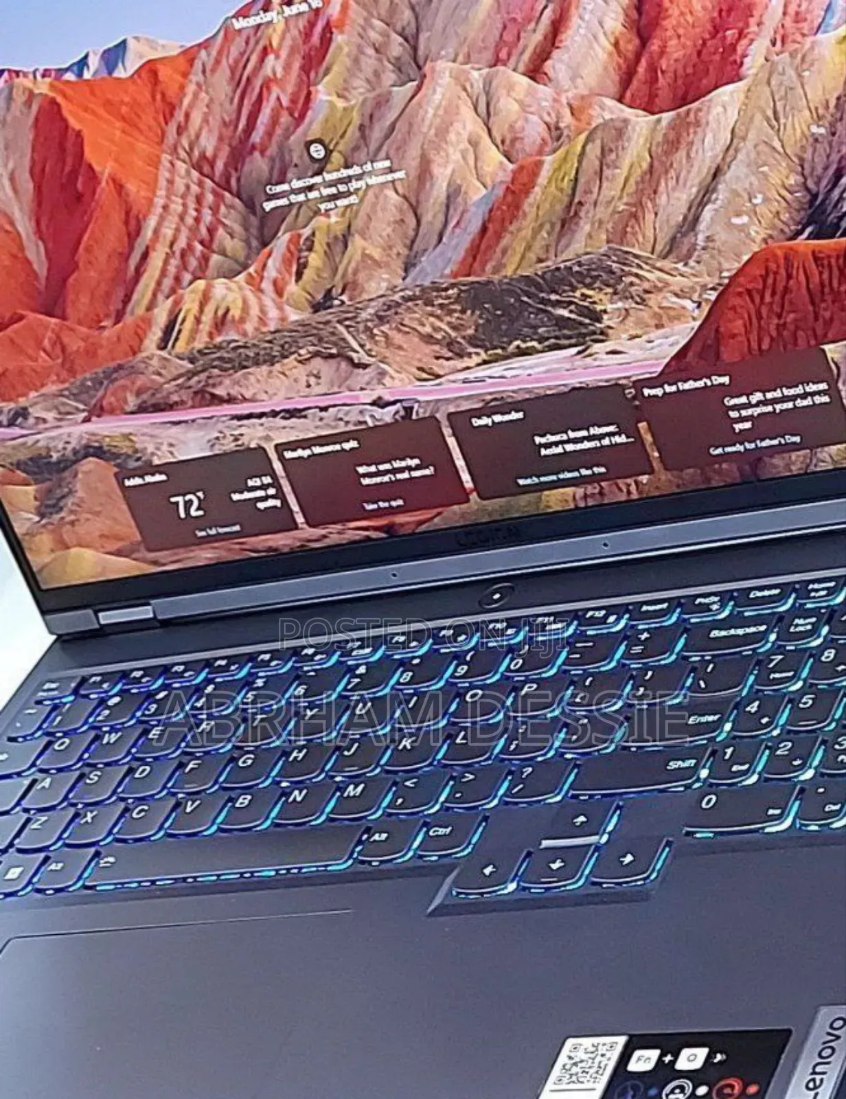 New Laptop Lenovo Legion 5 16GB AMD Ryzen 7 SSD 512GB