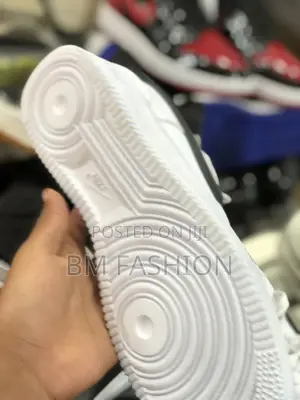 Air Force 1 Nike Black Logo