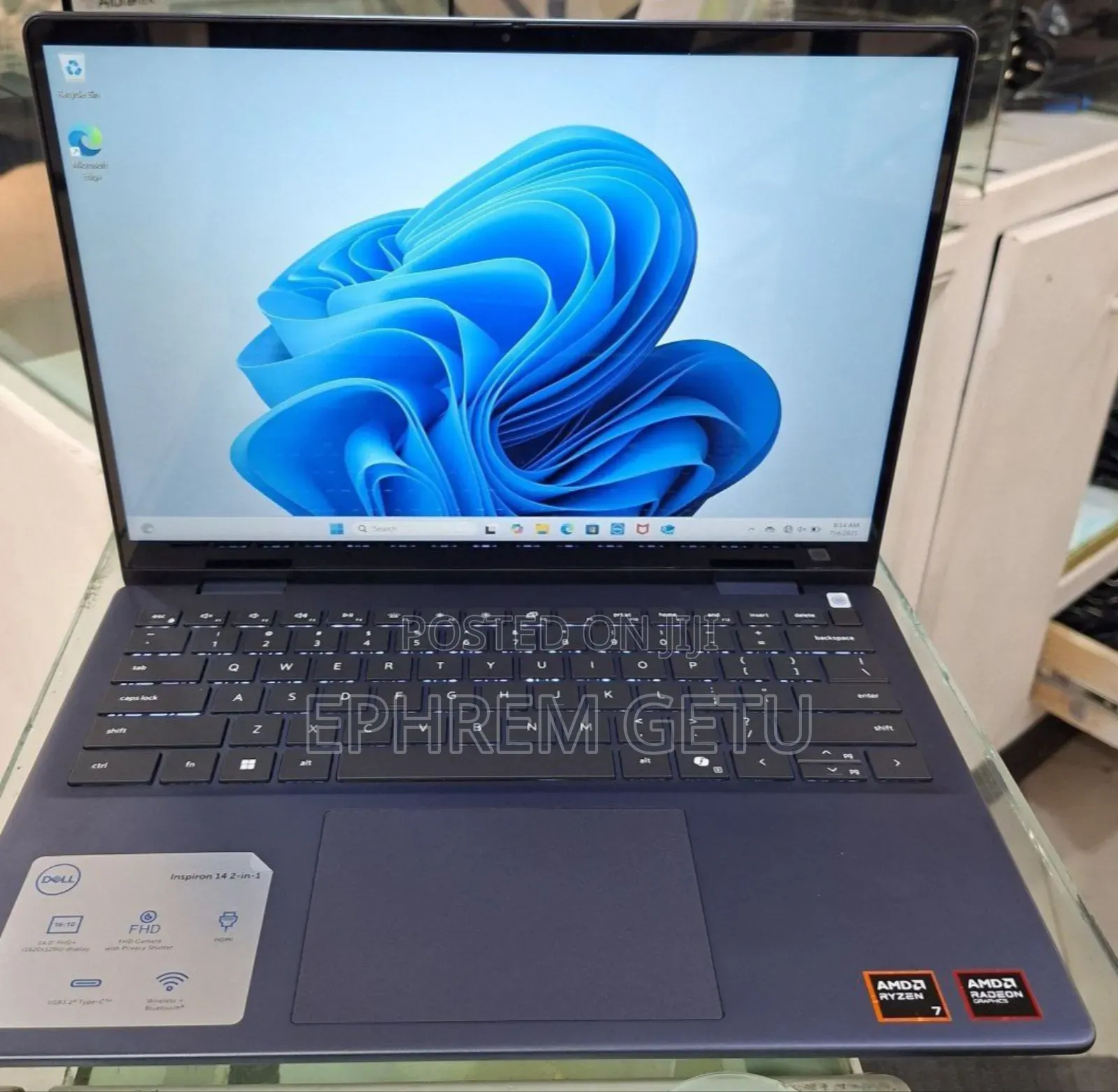 New Laptop Dell Inspiron 14 16GB AMD Ryzen 7 SSD 1T