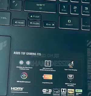 New Laptop Asus TUF Gaming F16 16GB Intel Core I7 SSD 512GB