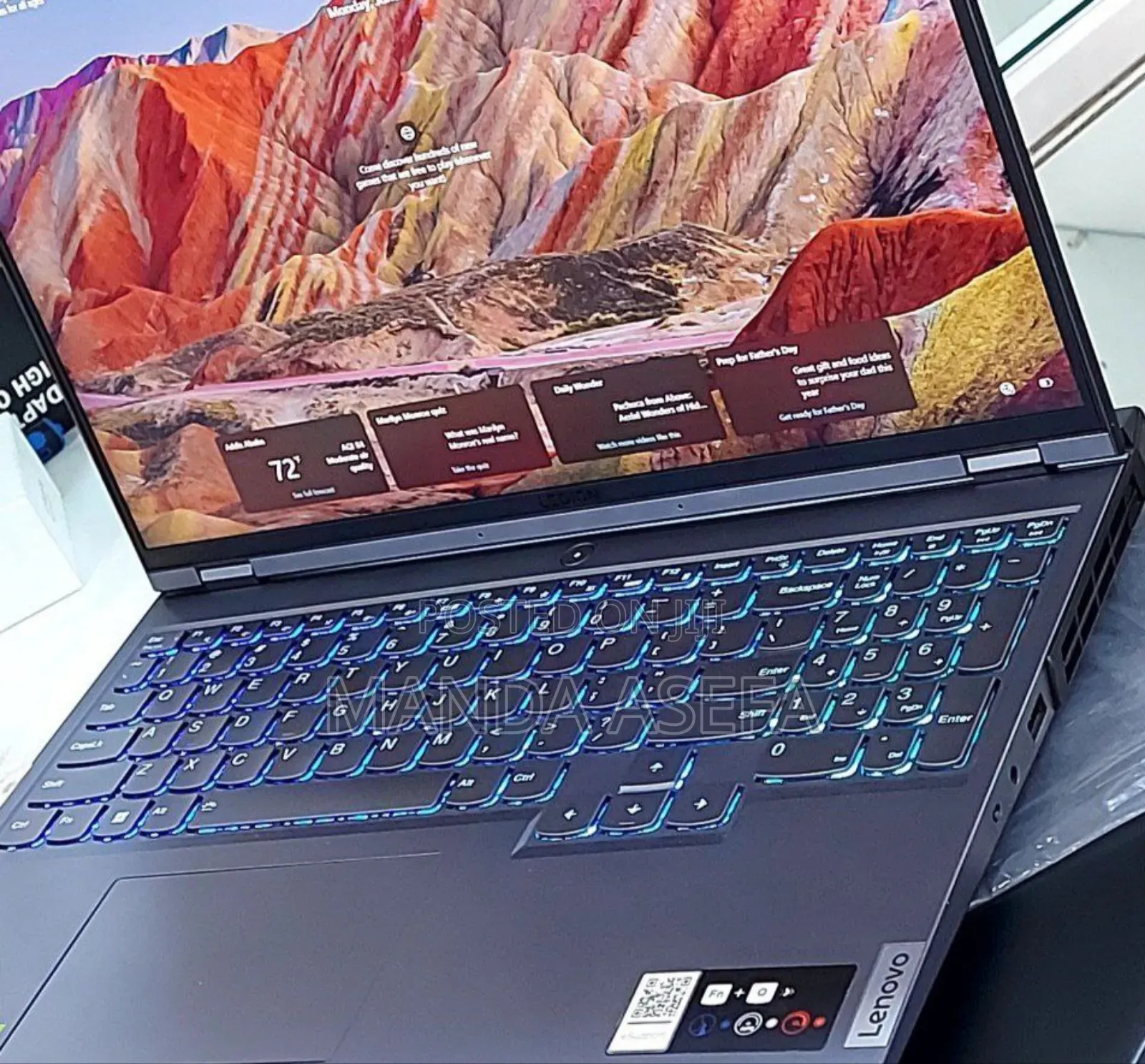 New Laptop Lenovo Legion 5 16GB AMD Ryzen 7 SSD 512GB