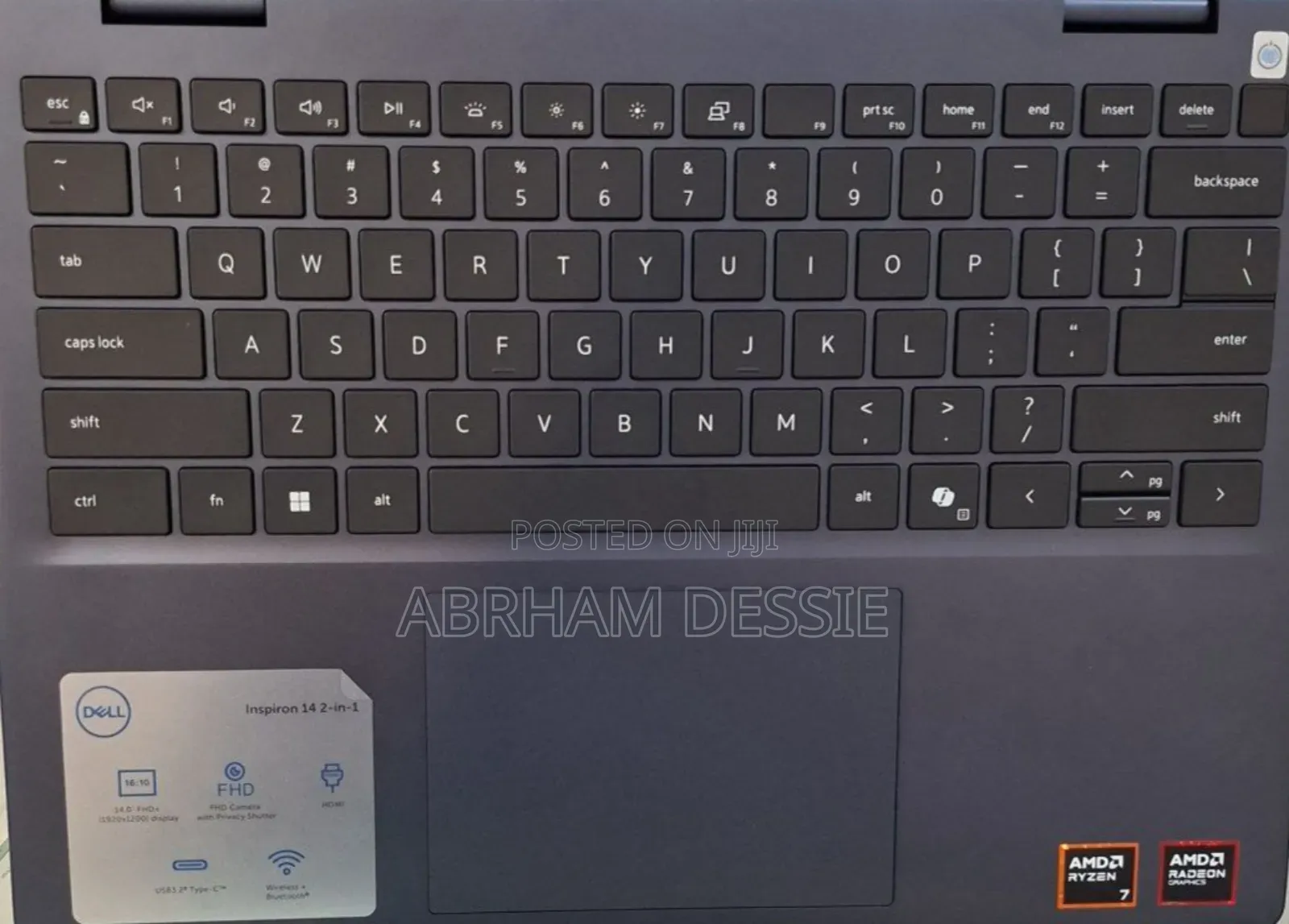 New Laptop Dell Inspiron 15 16GB AMD Ryzen 7 SSD 1T