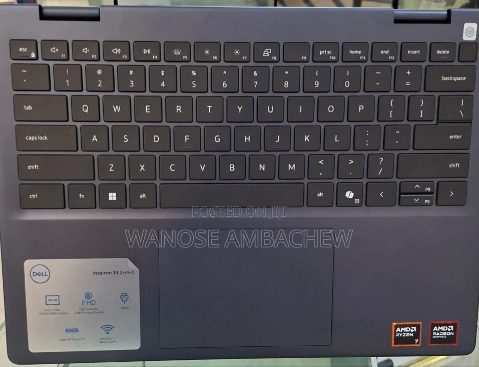 New Laptop Dell Inspiron 15 16GB AMD Ryzen 7 SSD 1T