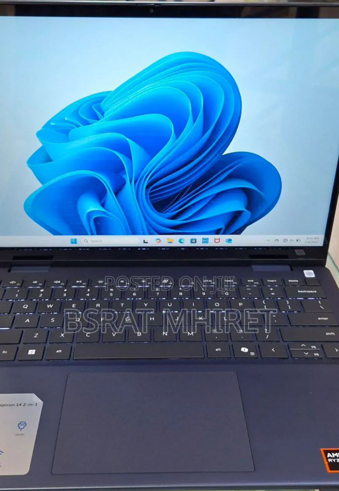 New Laptop Dell Inspiron 14 16GB AMD Ryzen 7 SSD 1T