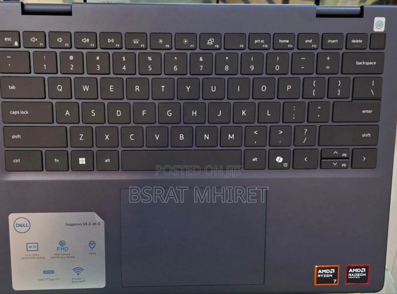 New Laptop Dell Inspiron 14 16GB AMD Ryzen 7 SSD 1T