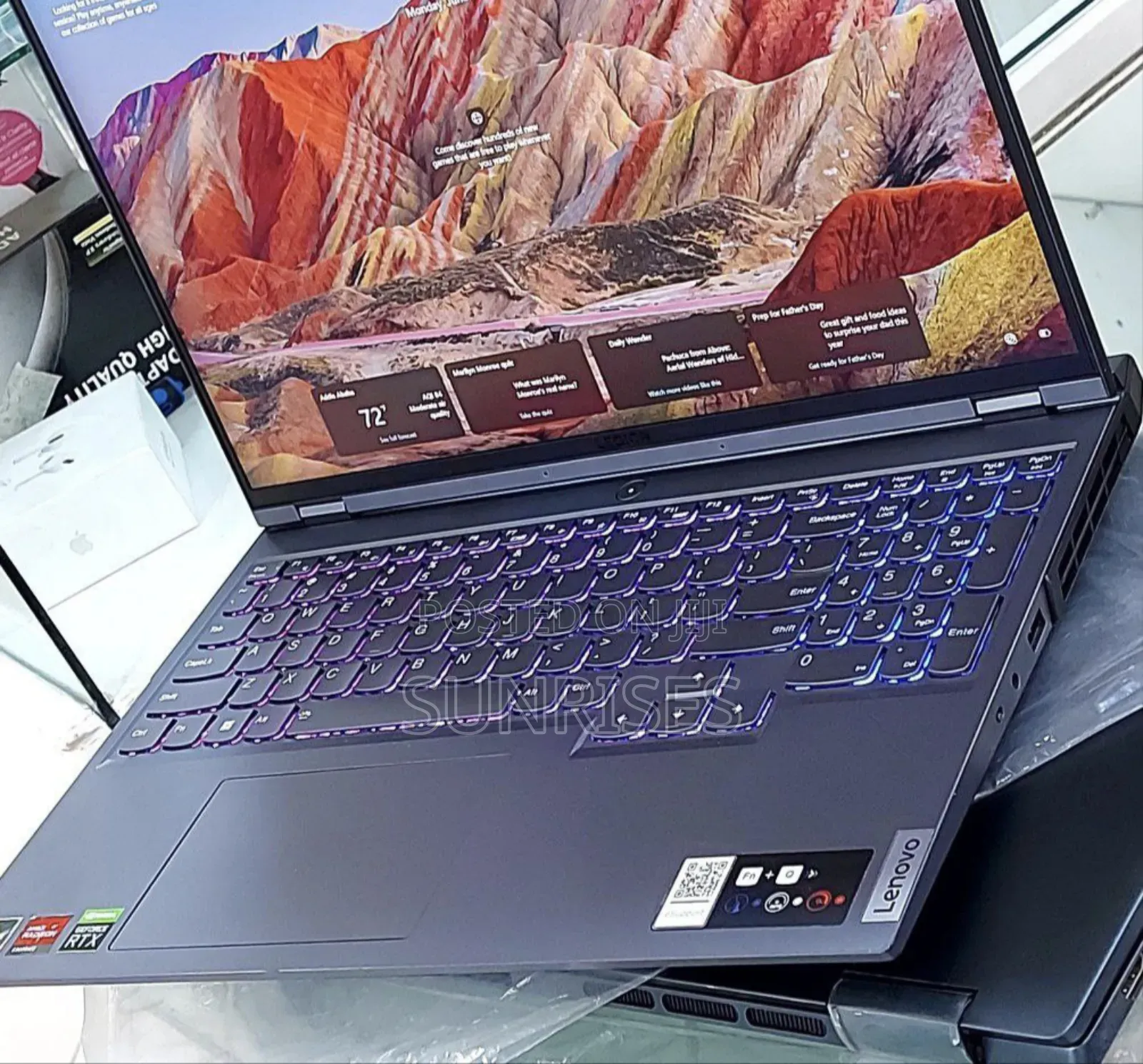 New Laptop Lenovo Legion 5 16GB AMD Ryzen 7 SSD 512GB