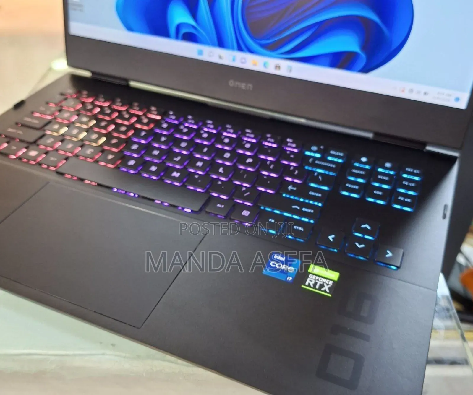 New Laptop HP Omen 16 16GB Intel Core I7 SSD 512GB