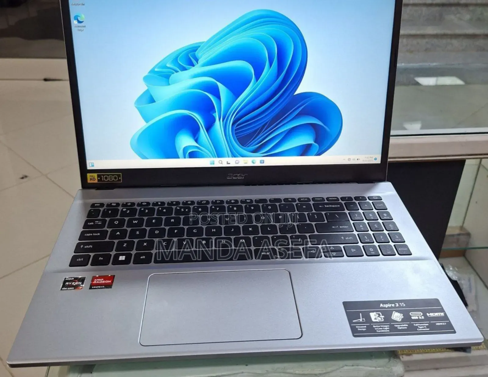 New Laptop Acer Aspire 3 16GB AMD Ryzen 7 SSD 1T