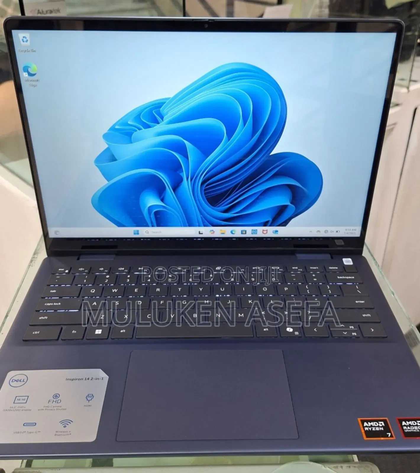 New Laptop Dell Inspiron 14 16GB AMD Ryzen 7 SSD 1T