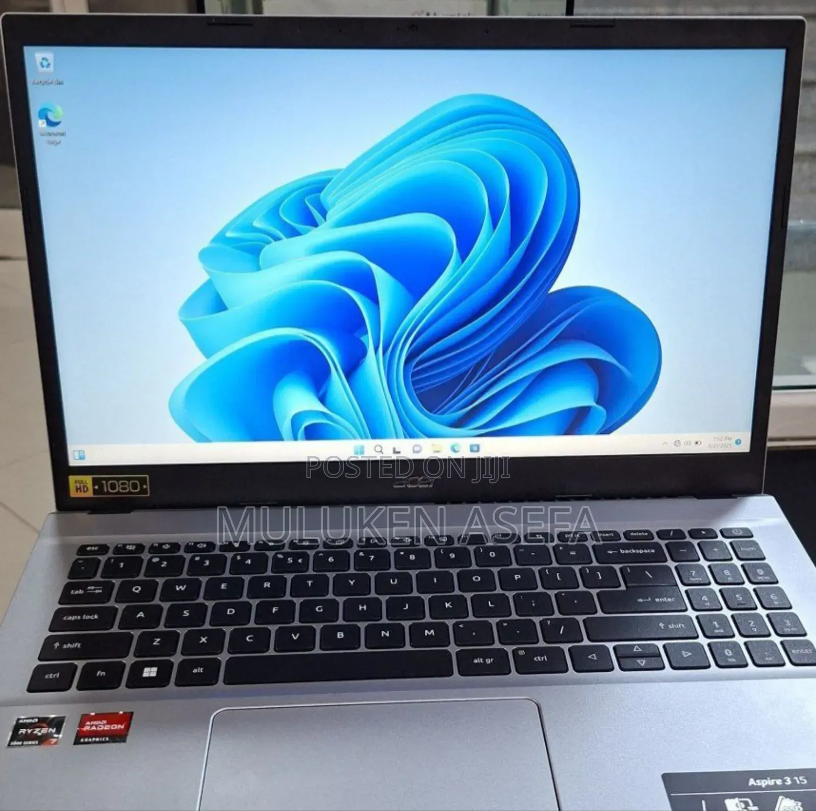 New Laptop Acer Aspire 3 16GB AMD Ryzen 7 HDD 1T