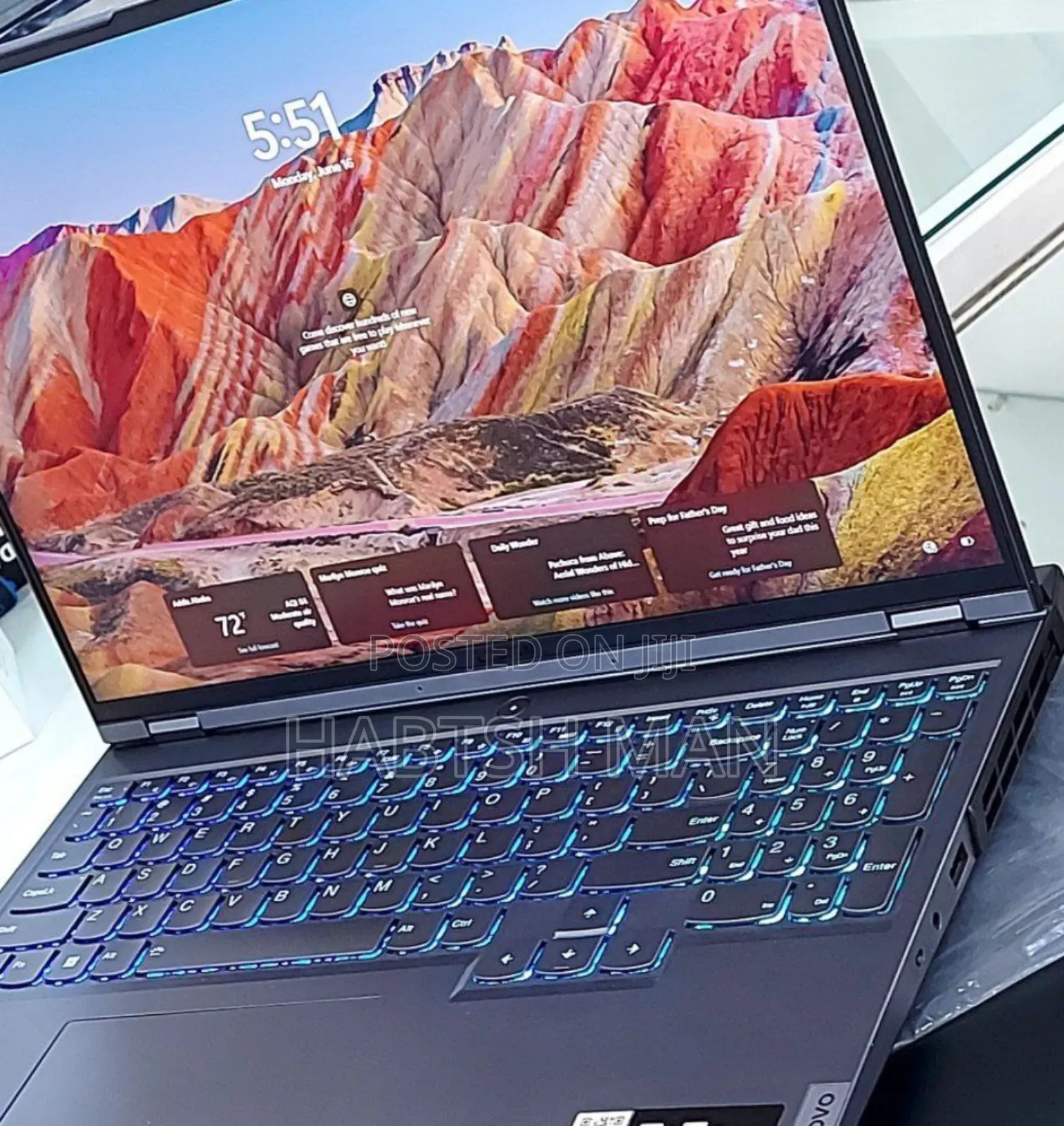 New Laptop Lenovo Legion 5 16GB AMD Ryzen 7 SSD 512GB