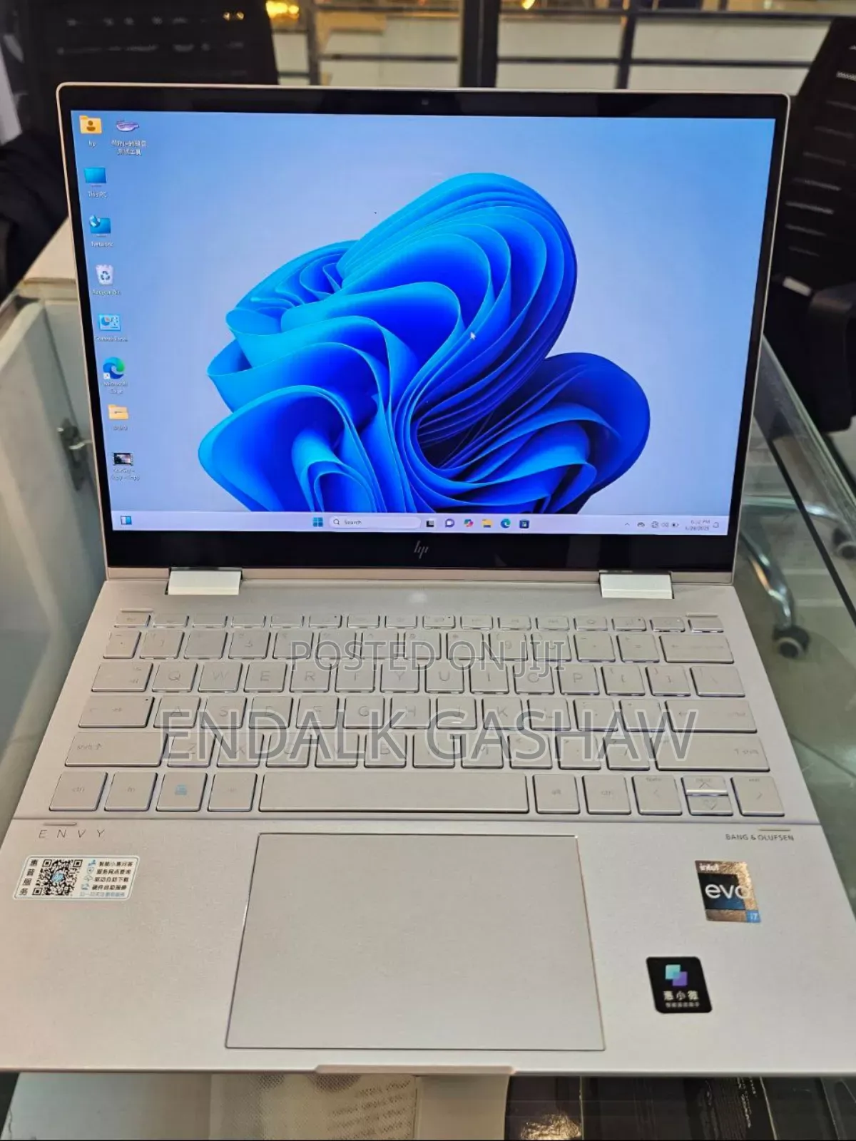 New Laptop HP Envy X360 16GB Intel Core I7 SSD 512GB