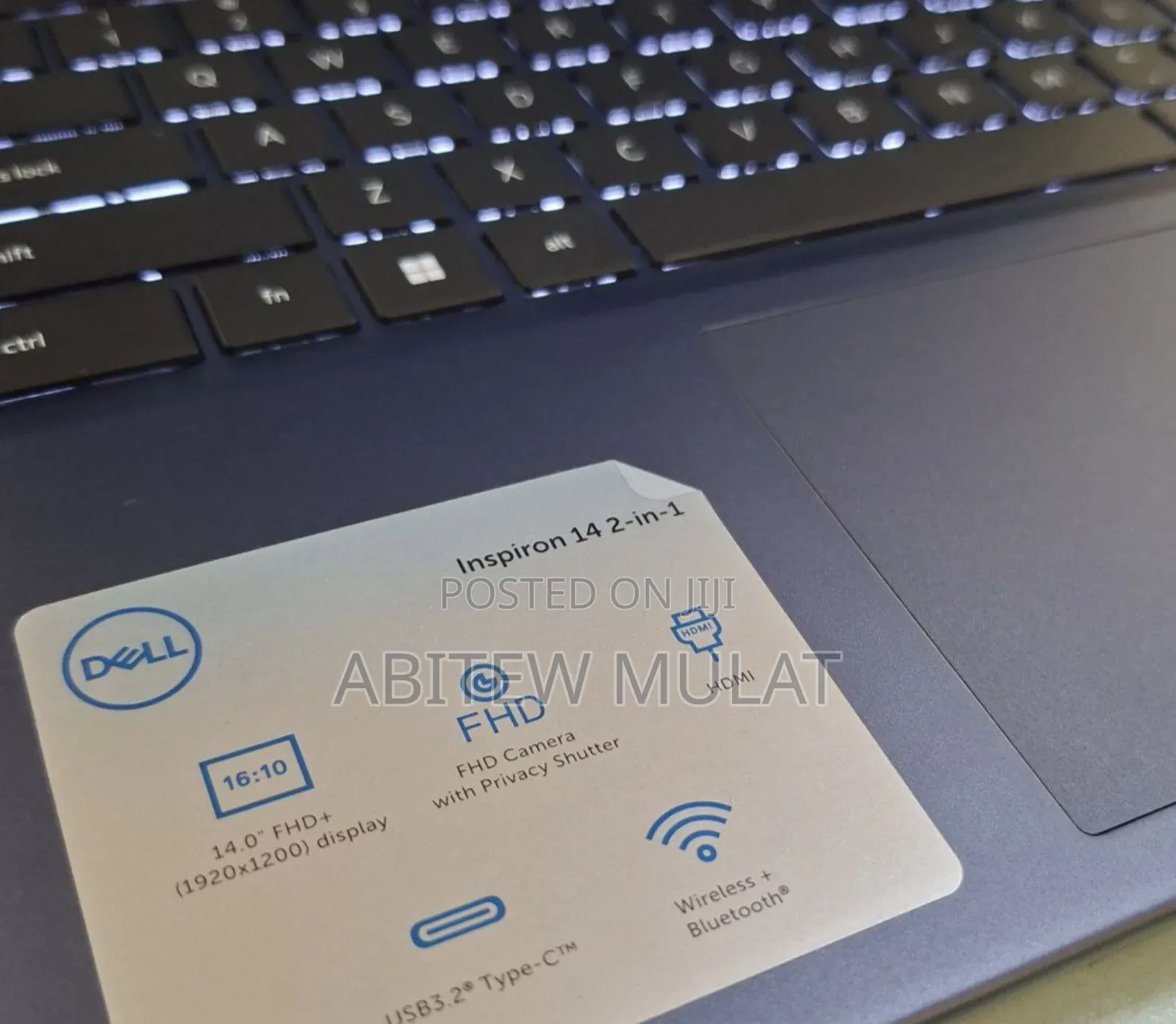 New Laptop Dell Inspiron 14 16GB AMD Ryzen 7 SSD 1T
