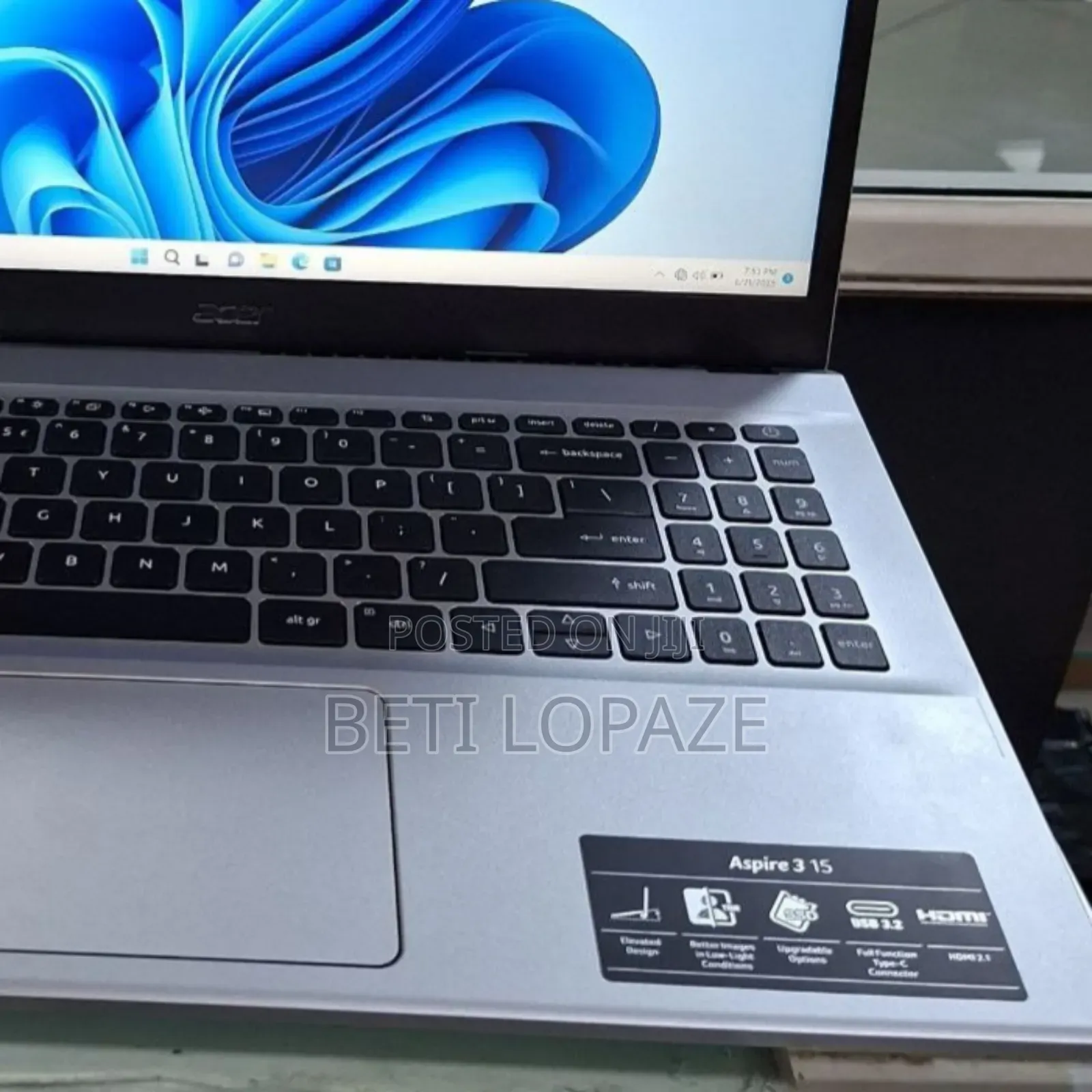 New Laptop Acer Aspire 3 A315-21 16GB AMD Ryzen 7 SSD 1T