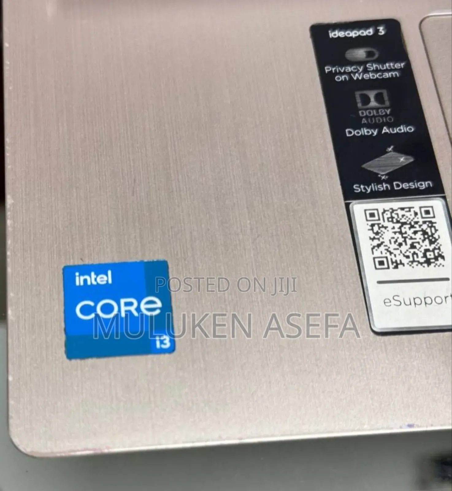 New Laptop Lenovo Ideapad 3 8GB Intel Core I3 SSD 256GB