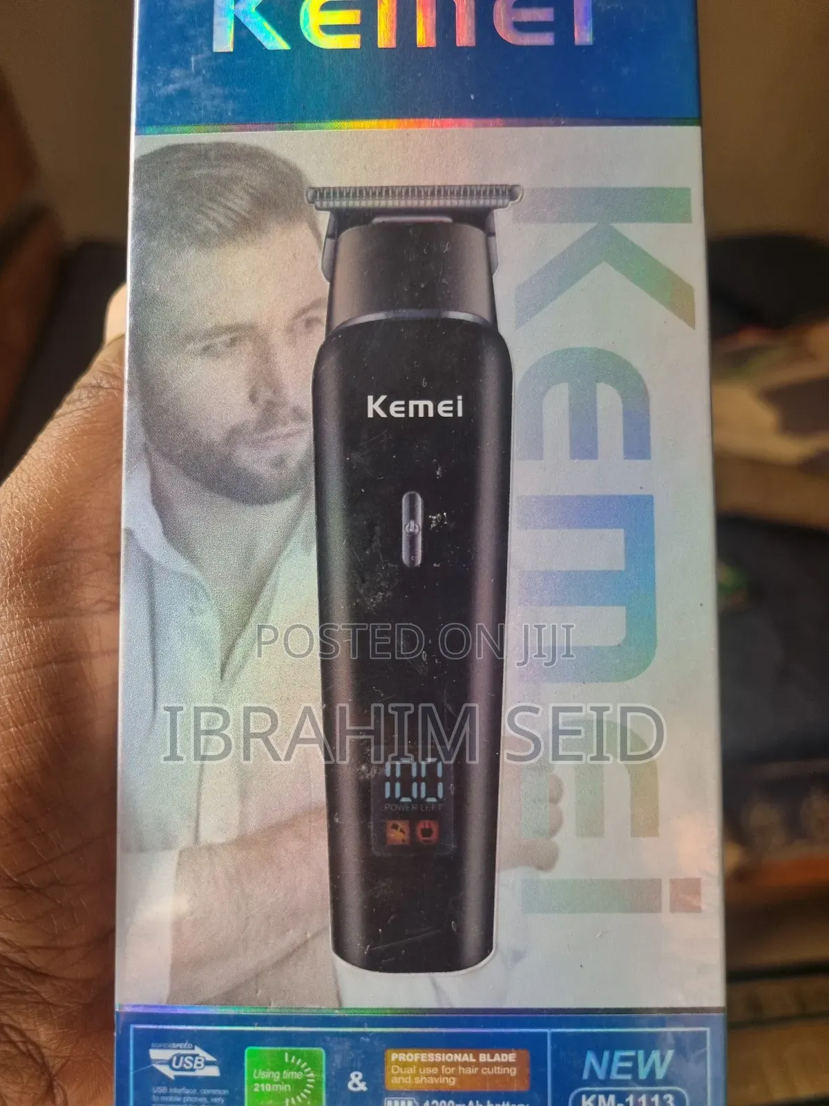 Kemei Km-1113 Professional Hair Clipper.