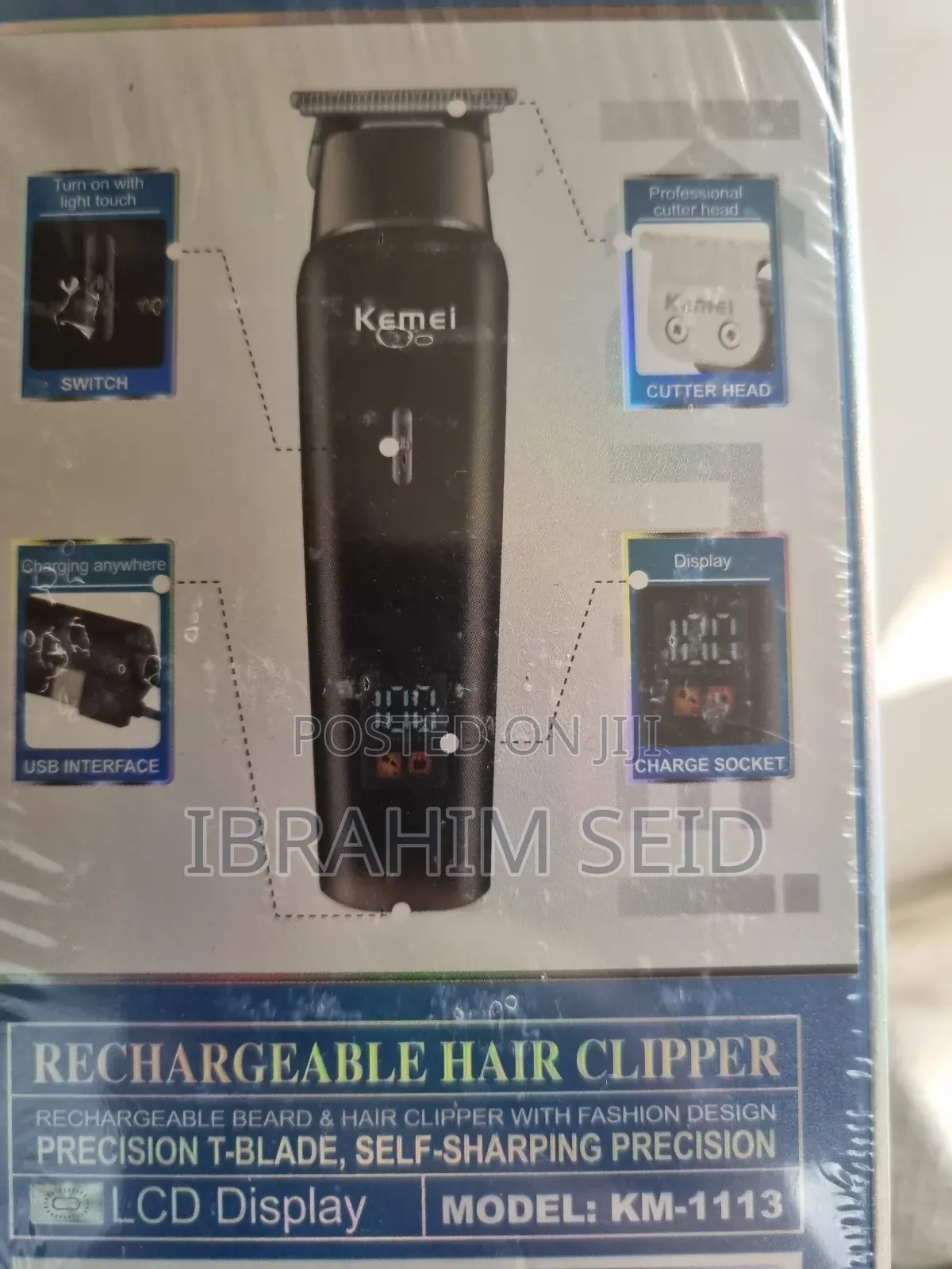 Kemei Km-1113 Professional Hair Clipper.