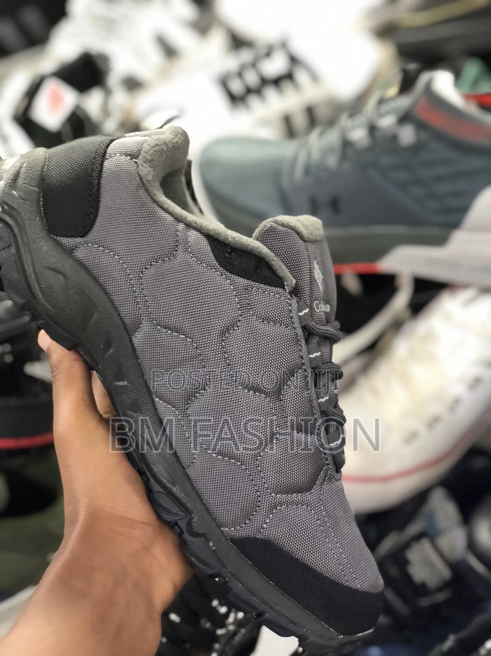 Columbia Omni Grip Quality Sneakers Dark Gray