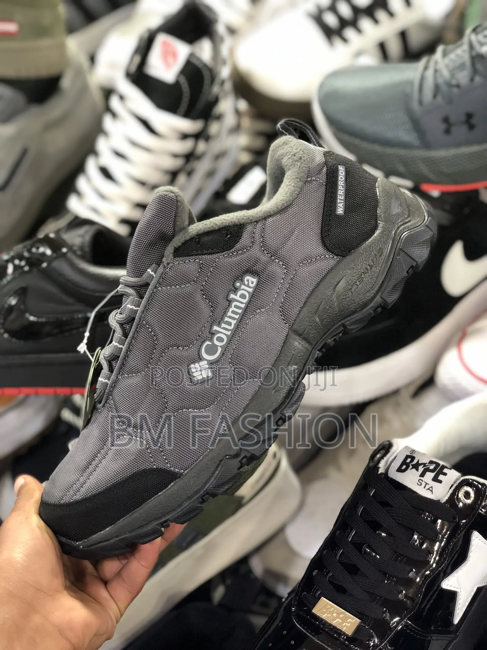 Columbia Omni Grip Quality Sneakers Dark Gray