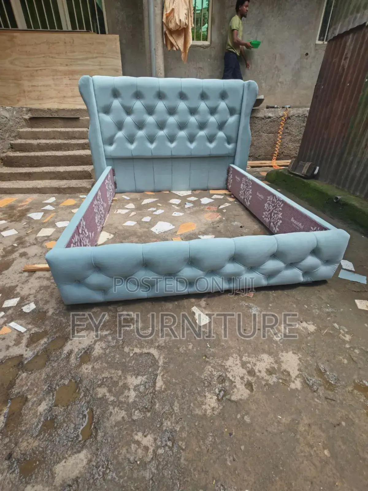 Alga Bed ተሰርቶ ያለቀ 1.50 አልጋ 20.000 ብር