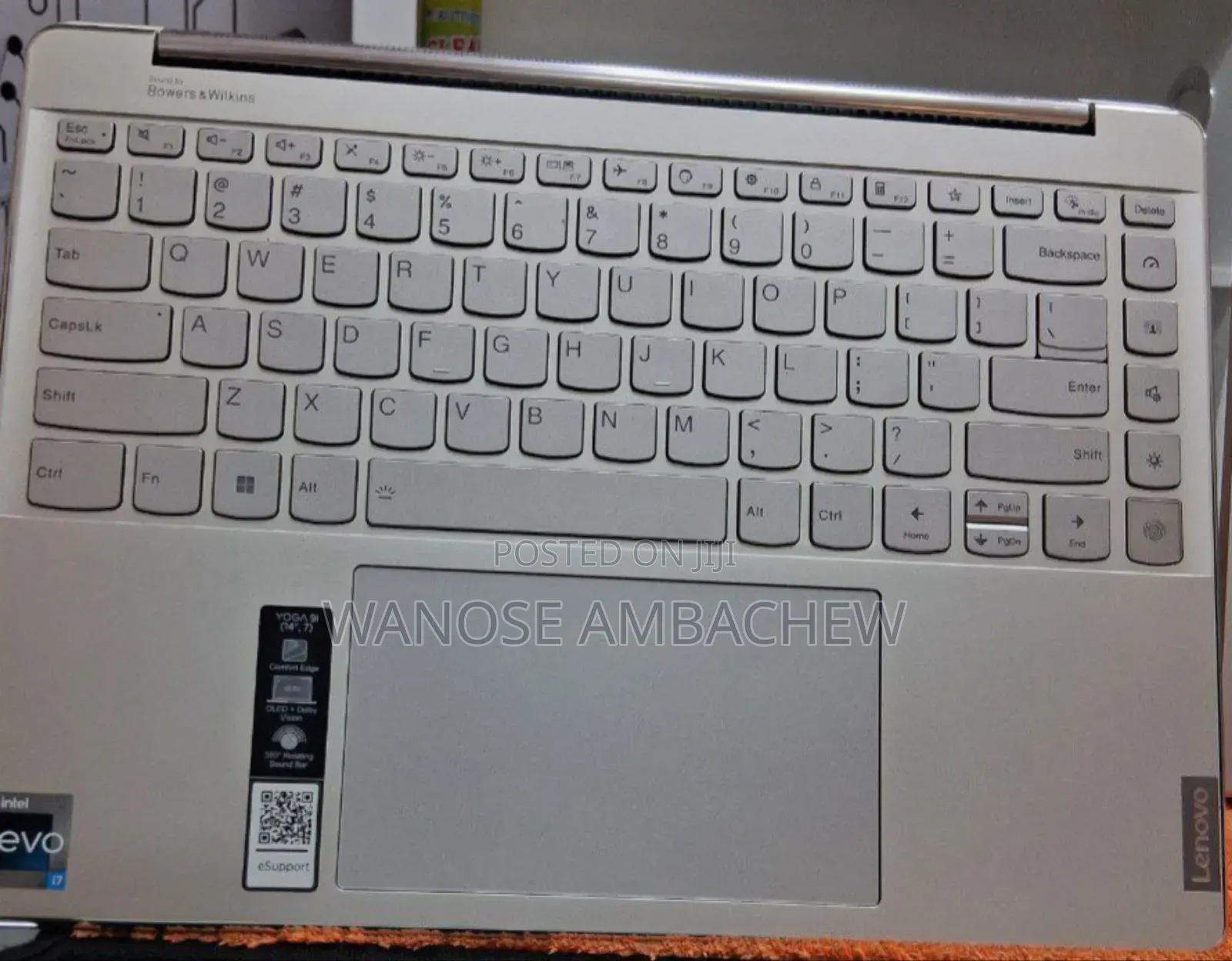 New Laptop Lenovo Yoga 9i 16GB Intel Core I7 SSD 512GB