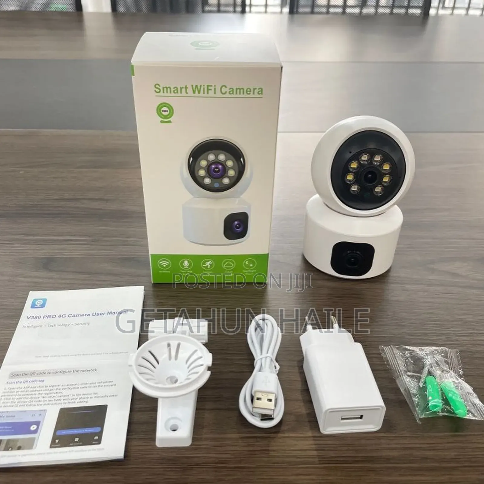 4g Dual Lens Security Camera