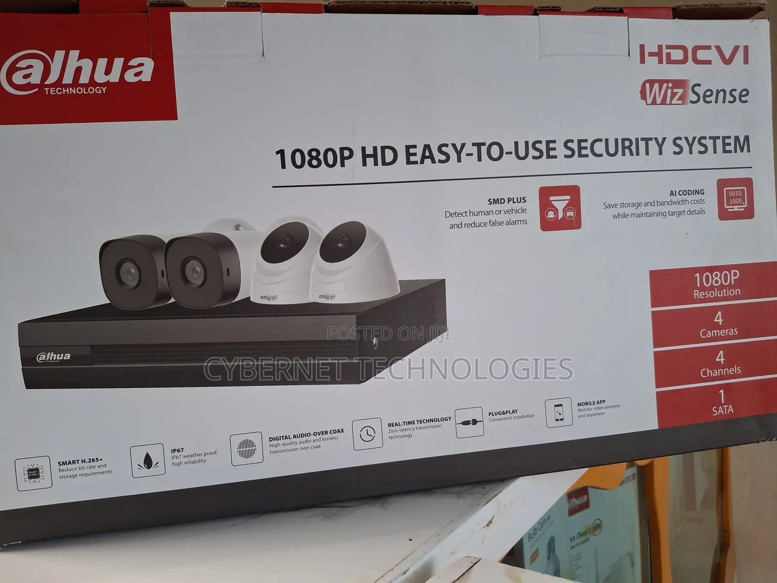 Dahua 4-Ch Hdcvi Kit