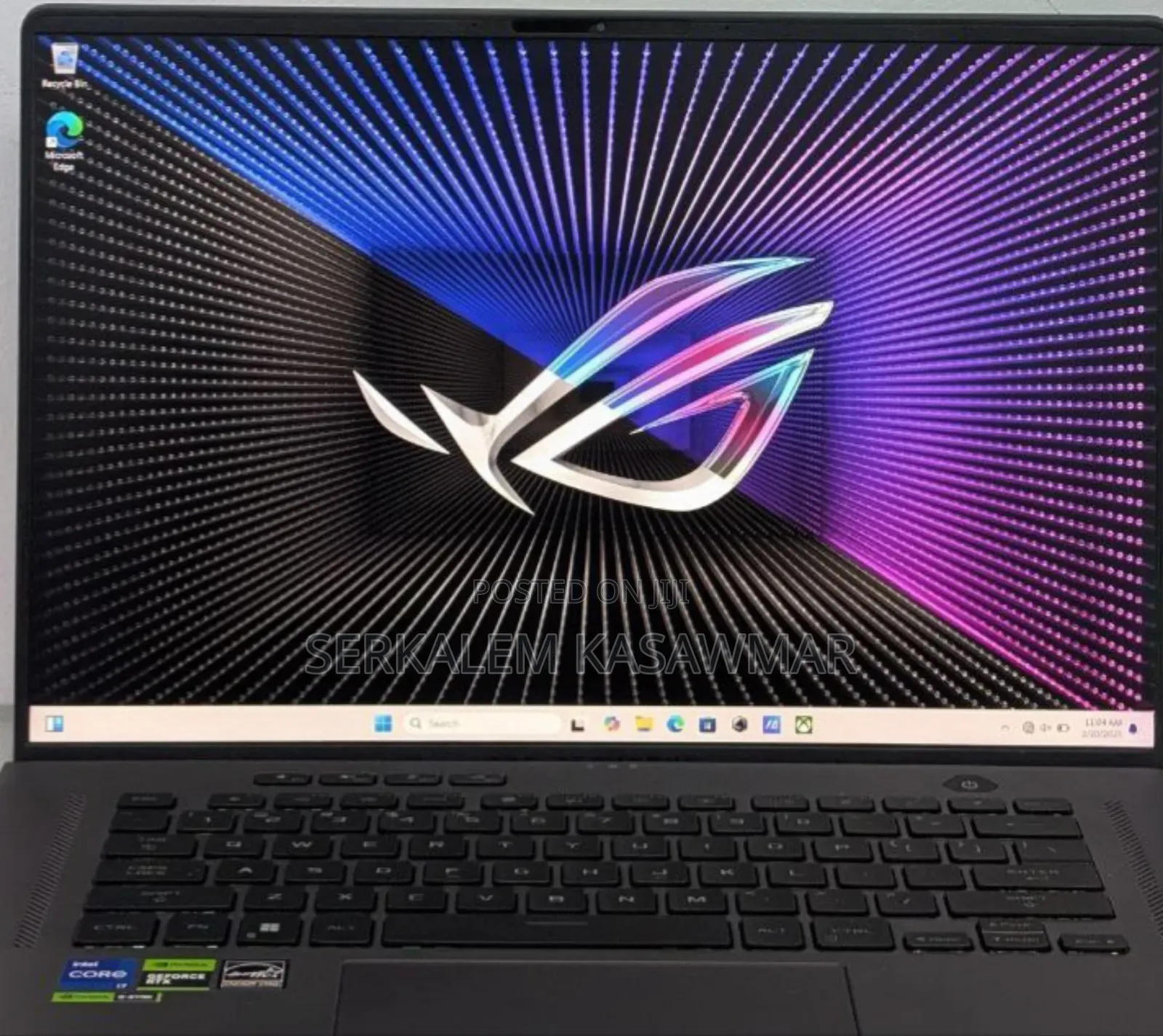 New Laptop Asus ROG Zephyrus G15 16GB Intel Core I7 SSD 512GB