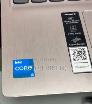New Laptop Lenovo Ideapad 3 8GB Intel Core I3 SSD 256GB