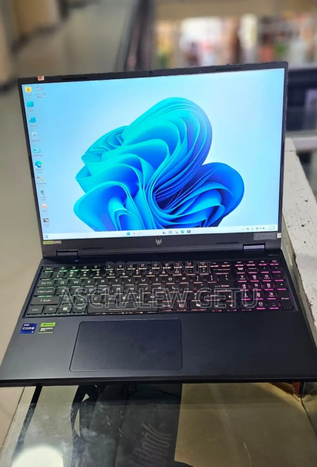 New Laptop Acer Predator Helios Neo 16 16GB Intel Core I9 SSD 1T