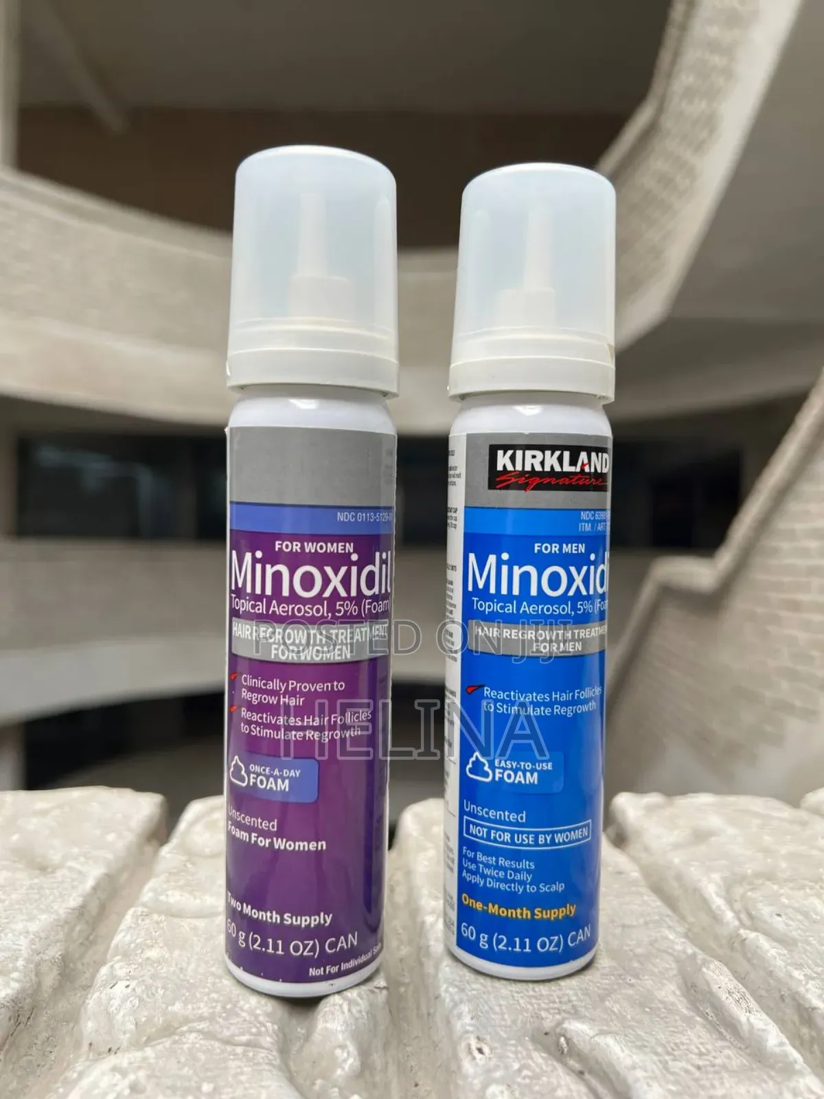 ፎም ሚኖክሲዲል ኦርጅናል ከአማሪካ: Foam Minoxidil 5% for Men Women