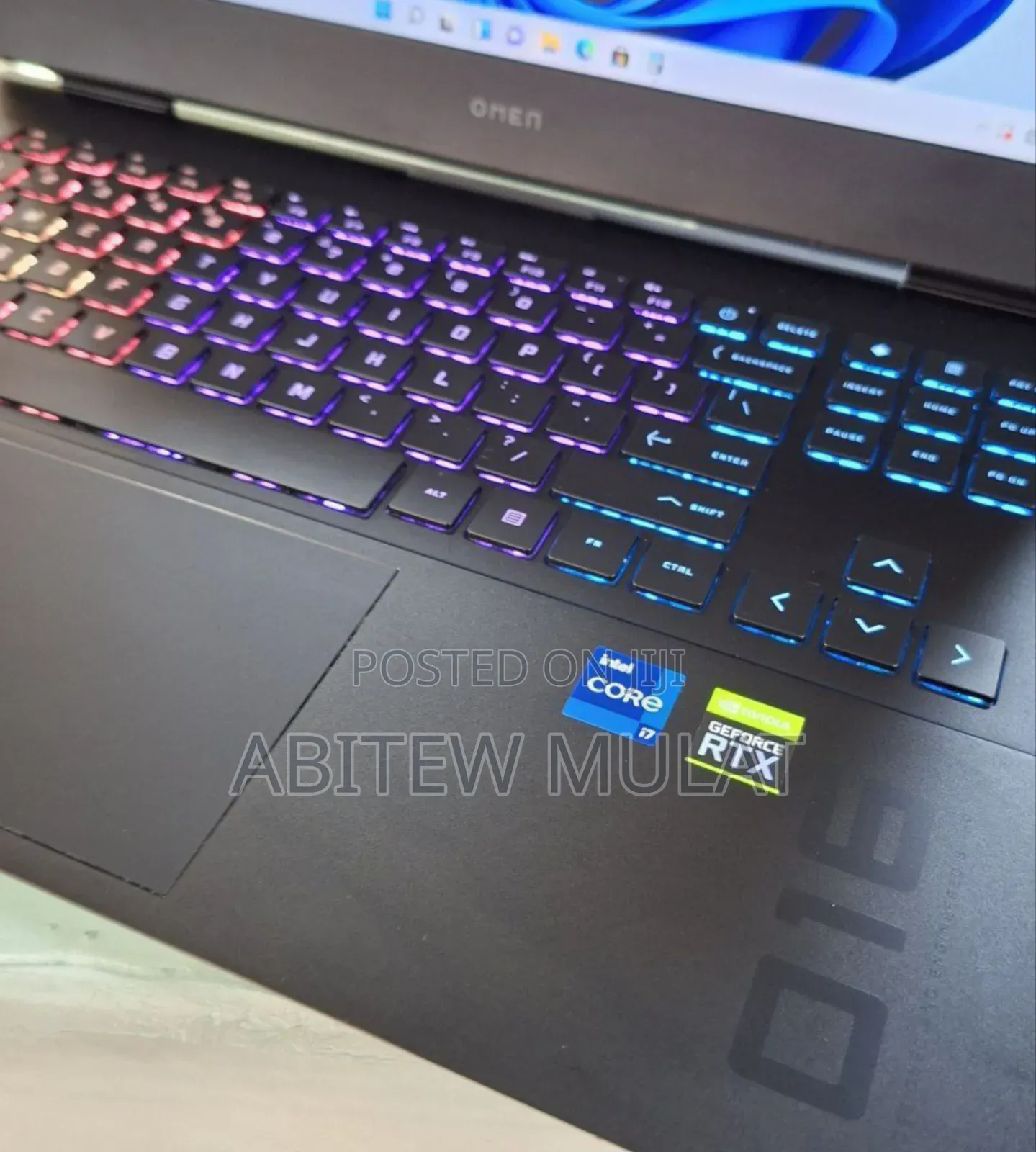 New Laptop HP Omen 16 16GB Intel Core I7 SSD 512GB