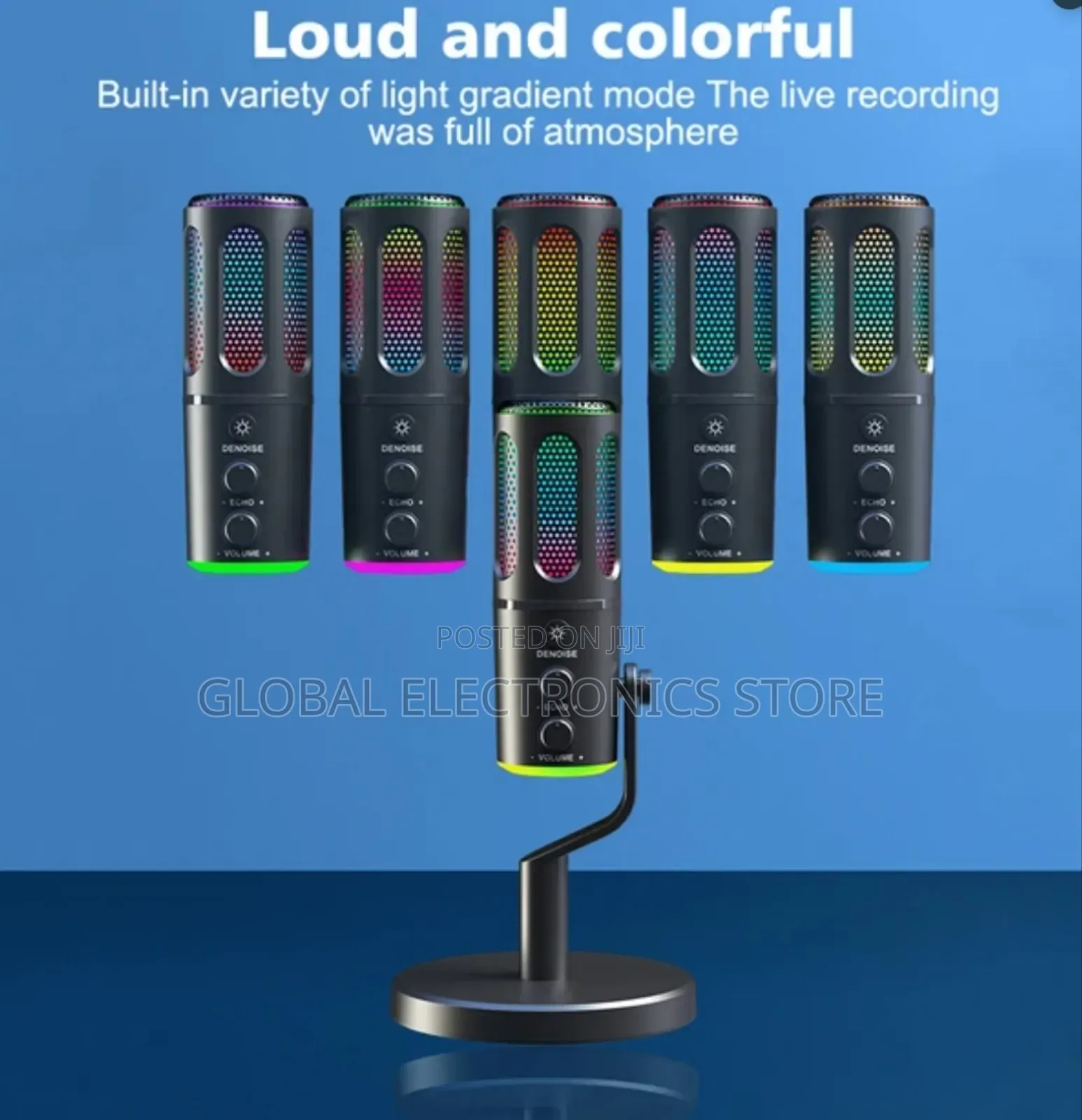 2 in 1 Podcaste Microphone and Computer Condenser Mic