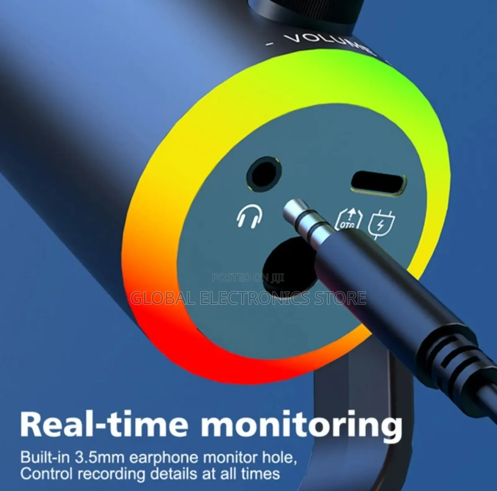 2 in 1 Podcaste Microphone and Computer Condenser Mic