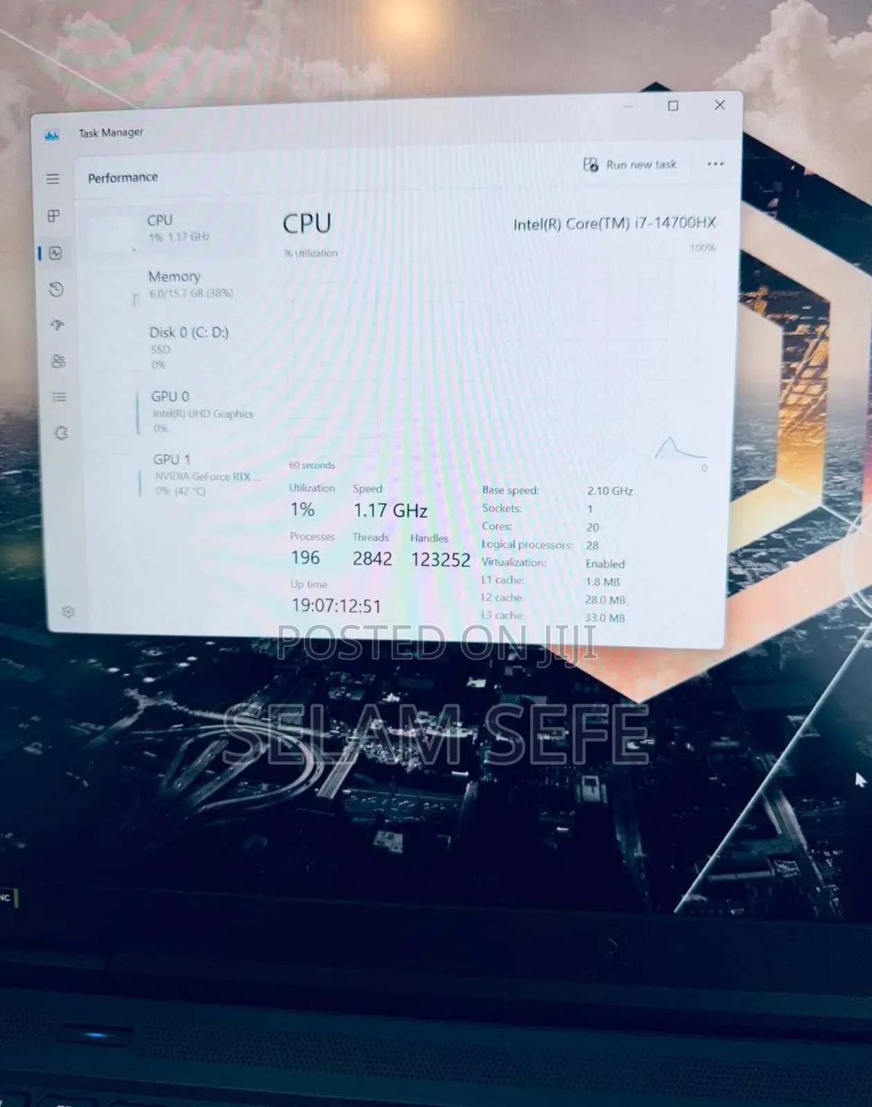 New Laptop Acer Predator Helios Neo 16 16GB Intel Core I7 SSD 1T