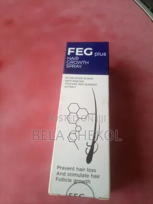 Photo - Feg Plus Hair Growth 14 Days Change