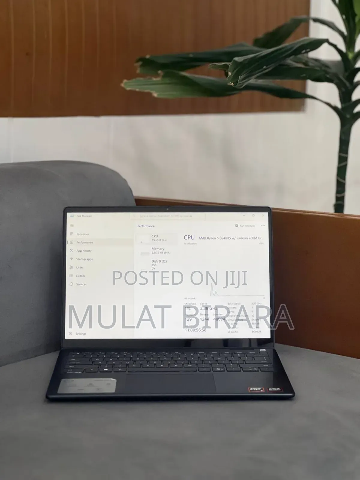 New Laptop Dell Inspiron 15 16GB AMD Ryzen 7 SSD 512GB