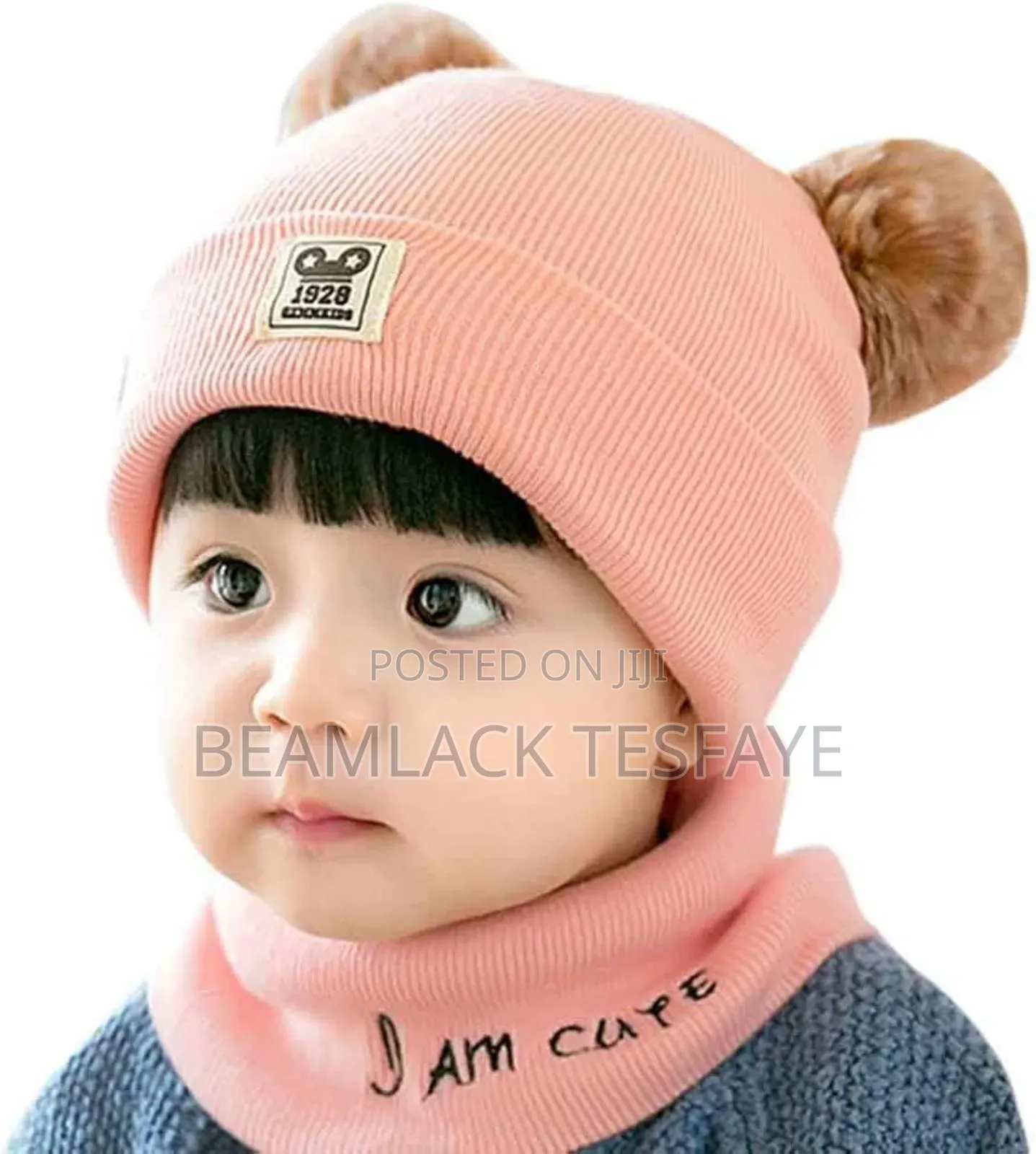 Baby Hat And Scarf (ኮፍያ እና ሰከርቭ)