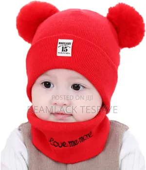 Baby Hat And Scarf (ኮፍያ እና ሰከርቭ)