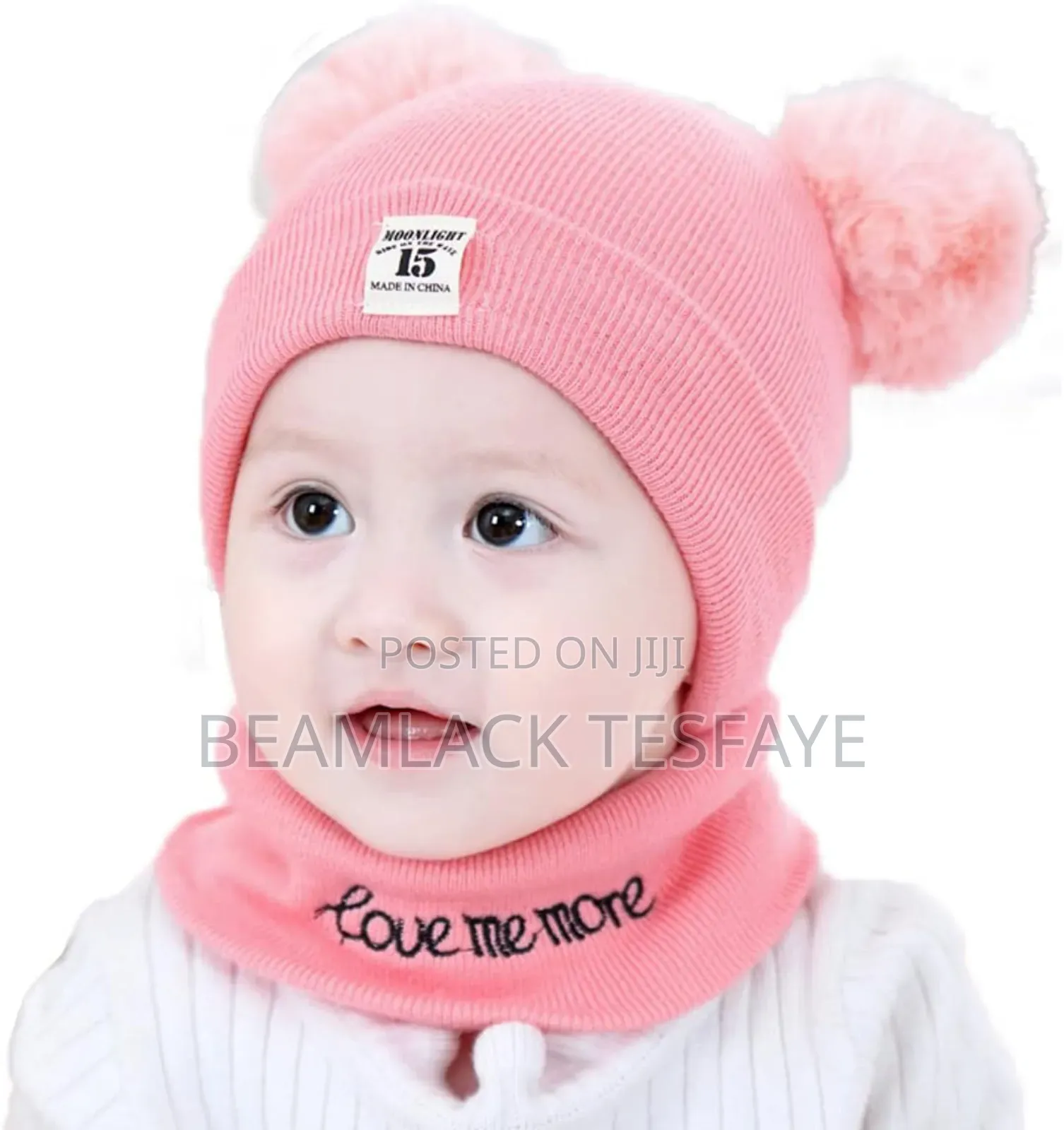 Baby Hat And Scarf (ኮፍያ እና ሰከርቭ)