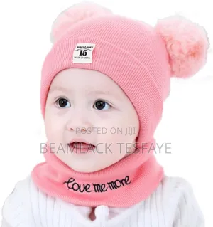 Baby Hat And Scarf (ኮፍያ እና ሰከርቭ)