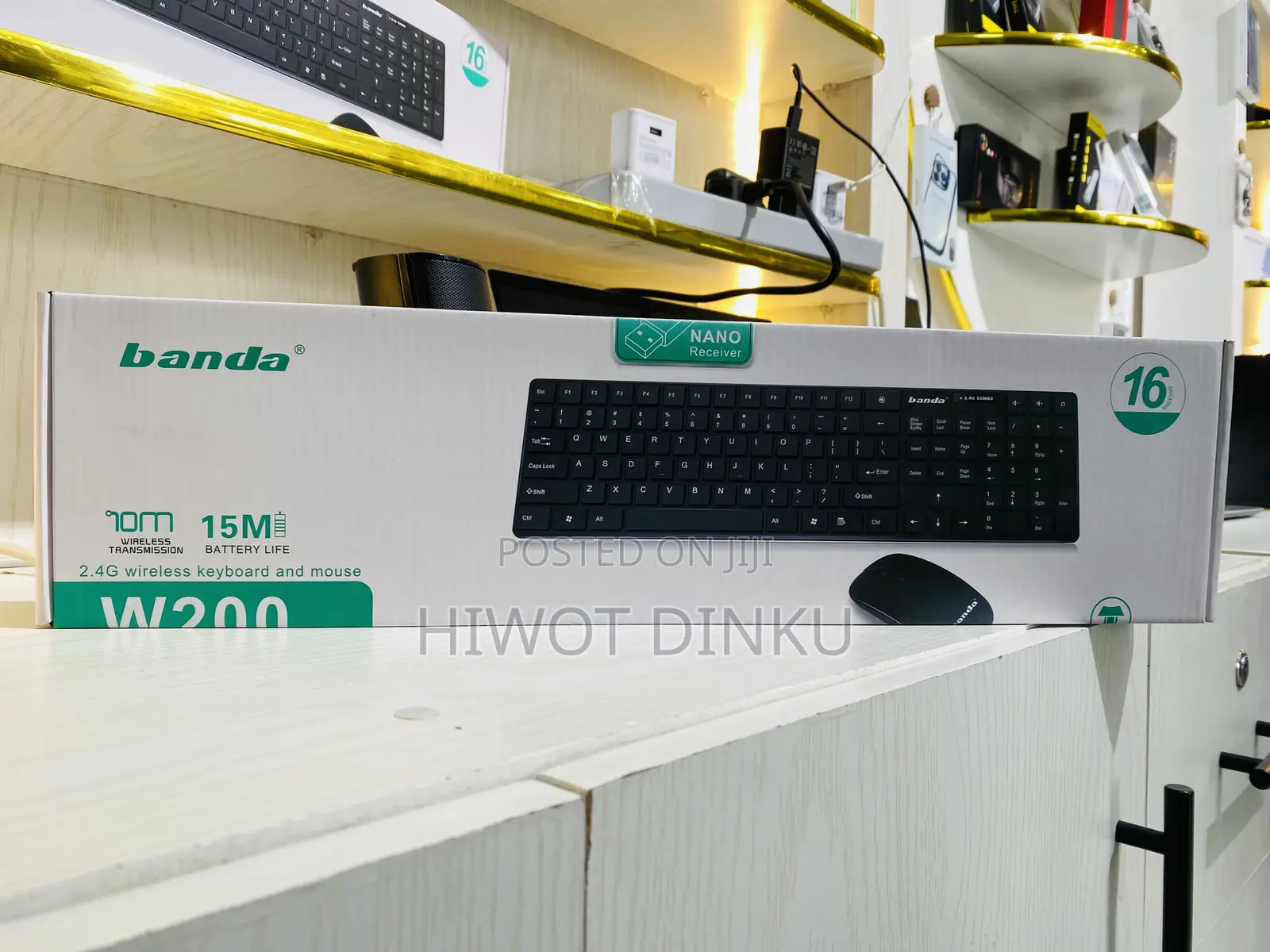 Wireless Keyboard and Mouse