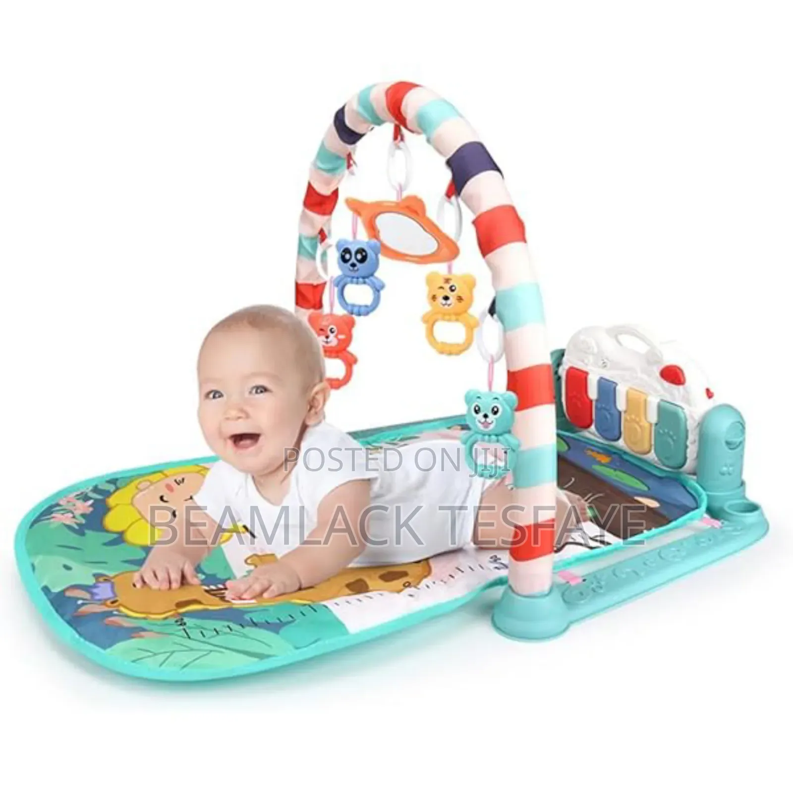 Baby Piano Fitness Play Gym Mat Educational Activity