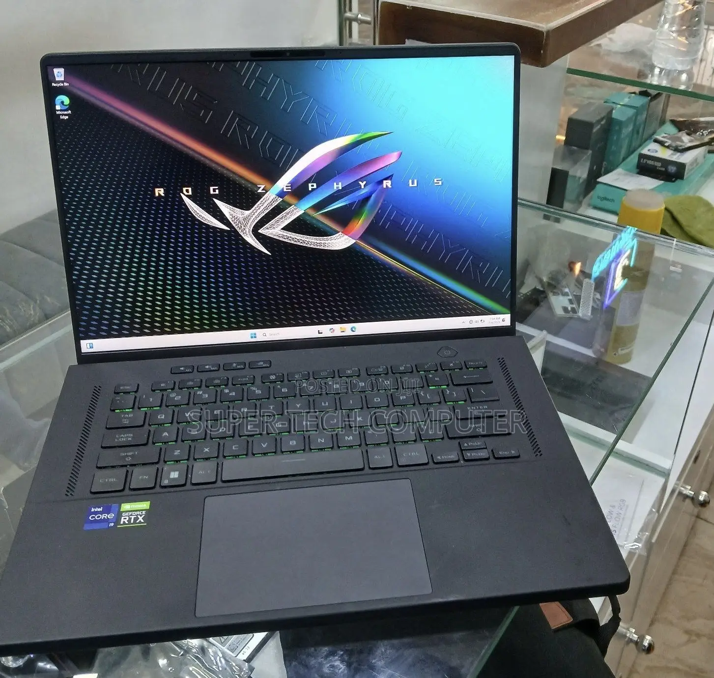 New Laptop Asus ROG Zephyrus G15 GA503QR 16GB Intel Core I9 SSD 1T